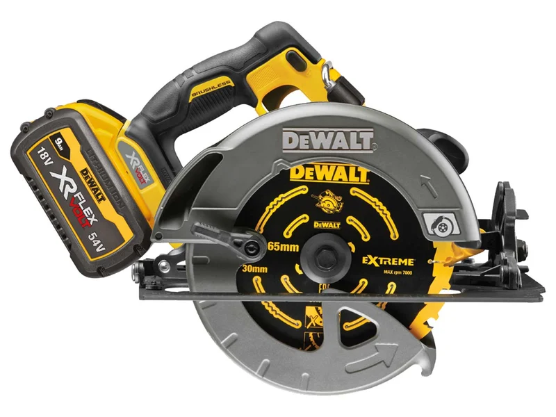 DeWalt DCS578X2-GB 54V 2 x 9Ah 190mm Circular Saw with T-Stak II