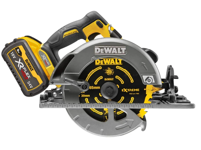 DeWalt DCS579X2-GB 54V 2 x 9Ah 190mm Circular Saw with T-Stak VI