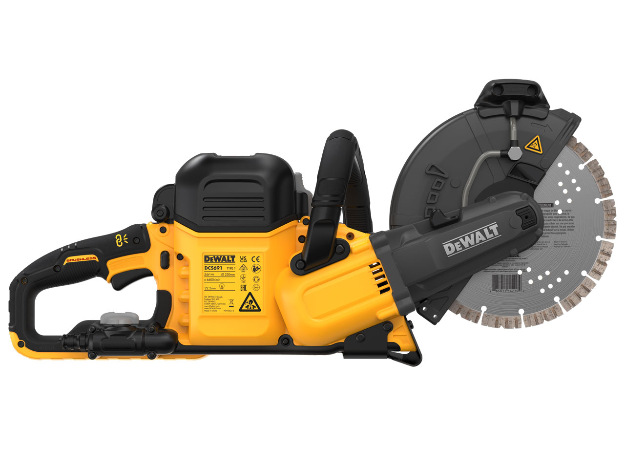 Dewalt flexvolt deals concrete saw