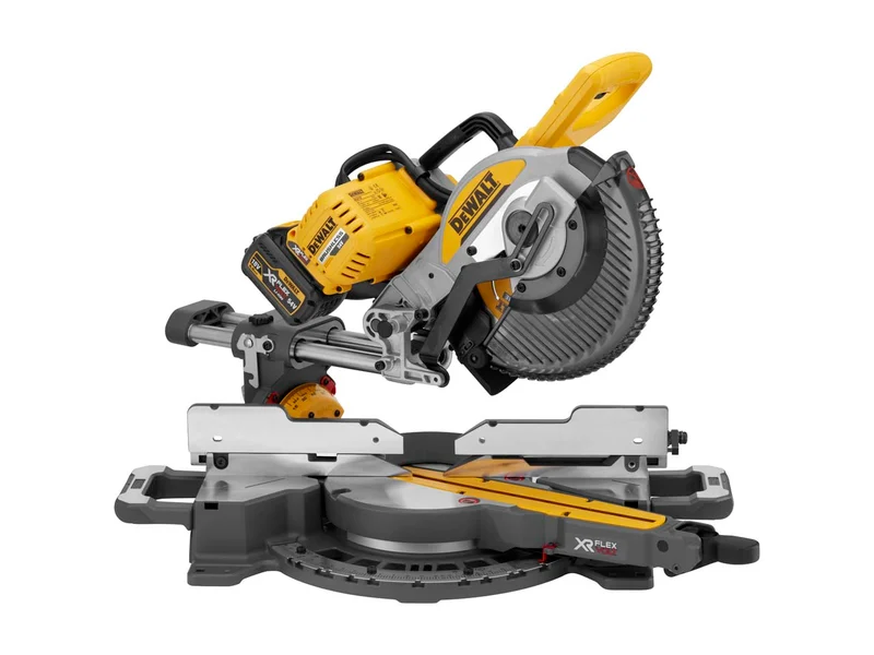 DeWalt  DCS727T2 54V 2 x 6Ah 250mm Sliding Compound Flexvolt Mitre Saw