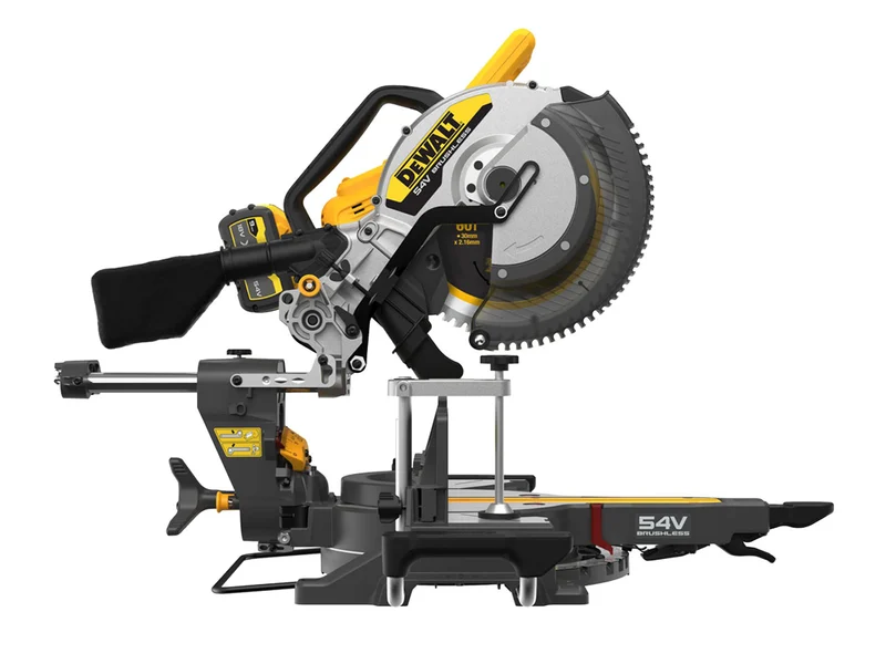 DeWalt  DCS781X2-GB 54V 2 x 9Ah 305mm Sliding Mitre Saw