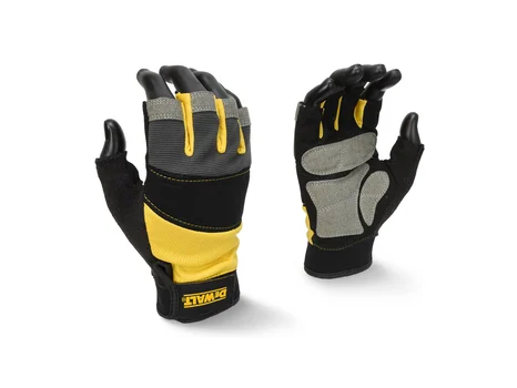 DeWalt DPG213L EU Performance Half Finger Work Gloves Black Large