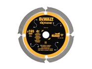 DeWalt DEWDT1471QZ 165mm x 20mm x 4T Fibre Cement Extreme Circular Saw Blade