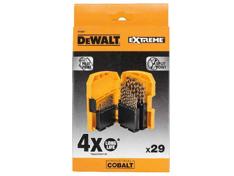 Dewalt cobalt drill bit shop set