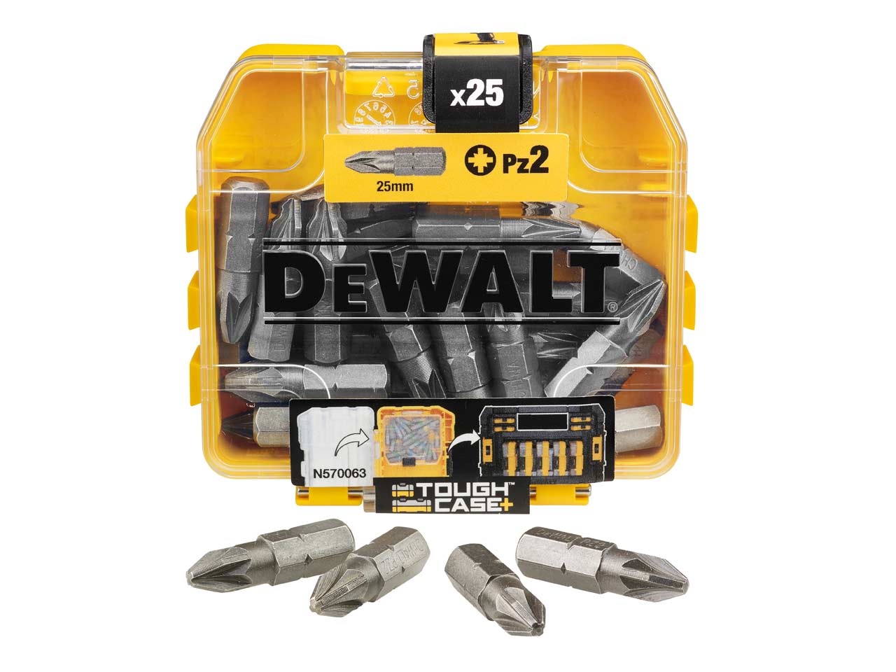 DEWALT DeWalt DT71521-QZ 25mm PZ2 Standard Tic Tac 25pc