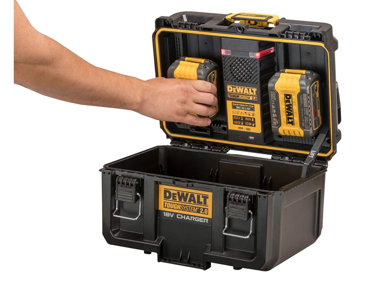 DEWALT DEWALT DWST83470 GB Toughsystem 2.0 Charger Box ffx