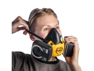 DeWalt DXIR1HMMA2P3 Lightweight Half Face Mask Respirator A2P3 Filters M