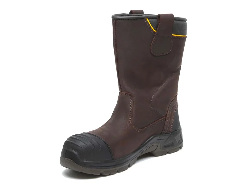 DeWalt MILLINGTON  S3 Waterproof Rigger Boots Various Sizes Brown