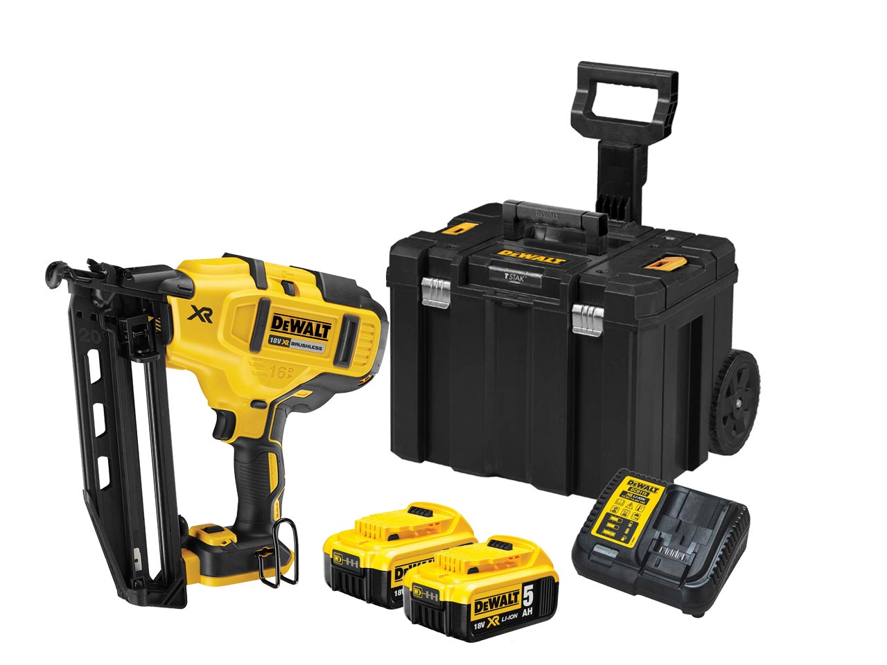 Dewalt nail outlet gun combo