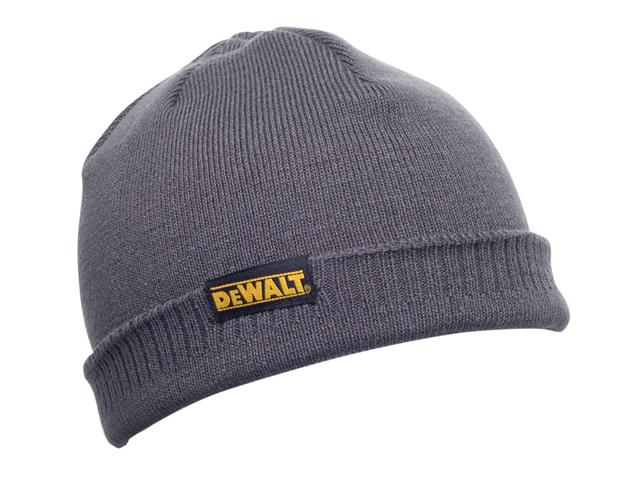 DeWalt DEWBEANG Grey Knitted Beanie Hat