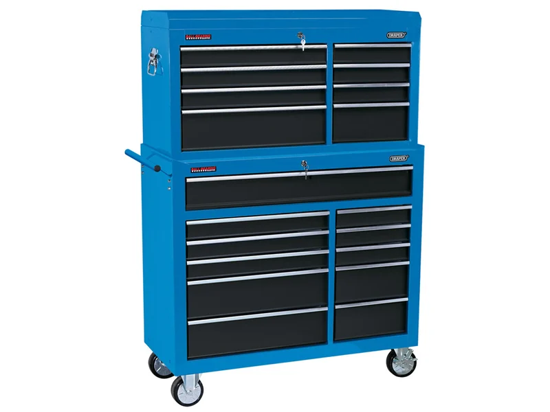 Draper 17764 40in 19 Drawer Combined Roller Cabinet and Tool Chest