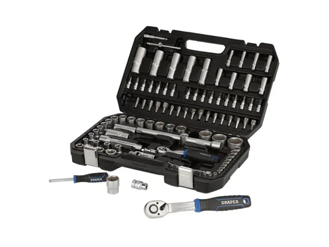 Draper TK108M/SG 108pc 1/4in 1/2in SqDr HI-TORQ Metric Socket Set