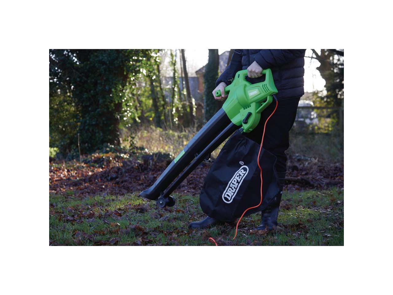 Draper leaf blower deals bag