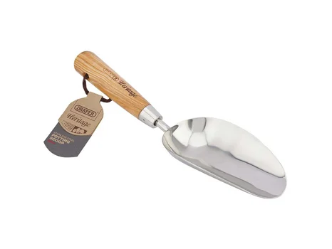 Draper DPSG/L Stainless Steel Ash Handle Hand Potting Scoop