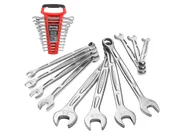 Duratech DT402002 1/4in-3/4in SAE Combination Spanner Set