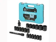 Duratech DTIMSS020 1/2in Drive 10mm-32mm Impact Socket 20pc Set