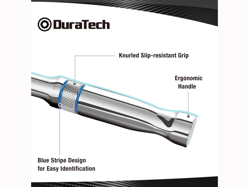 Duratech DTMTQRR1290 1/2in Drive 90 Teeth Quick-Release Ratchet Wrench