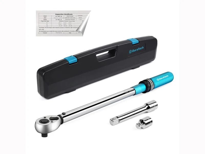 Duratech DTMTTWS03 1/2in Drive Torque Wrench 3pc Set