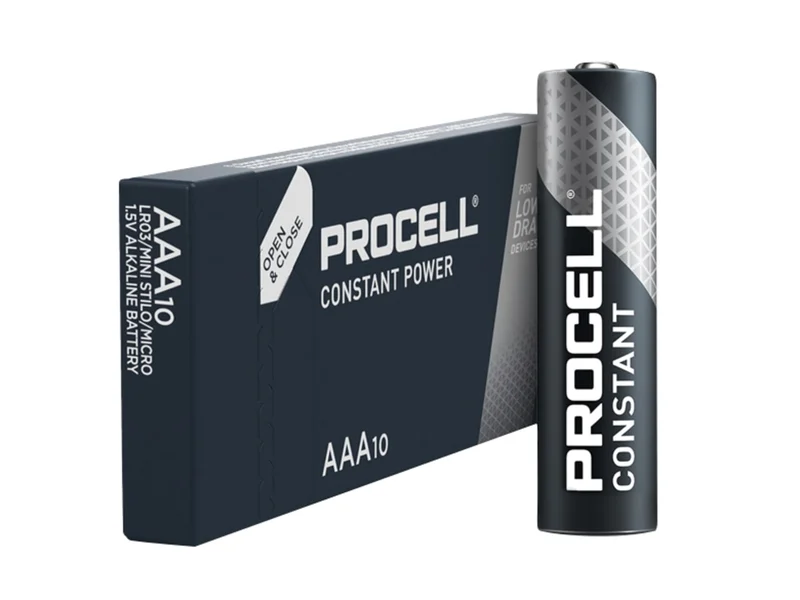 Duracell DURCONSTAAA AAA Alkaline PROCELL Battery 10 Pack