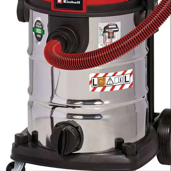 Einhell TE-VC 2230 SACL 30L L Class Wet Dry Vacuum Power Take Off SS