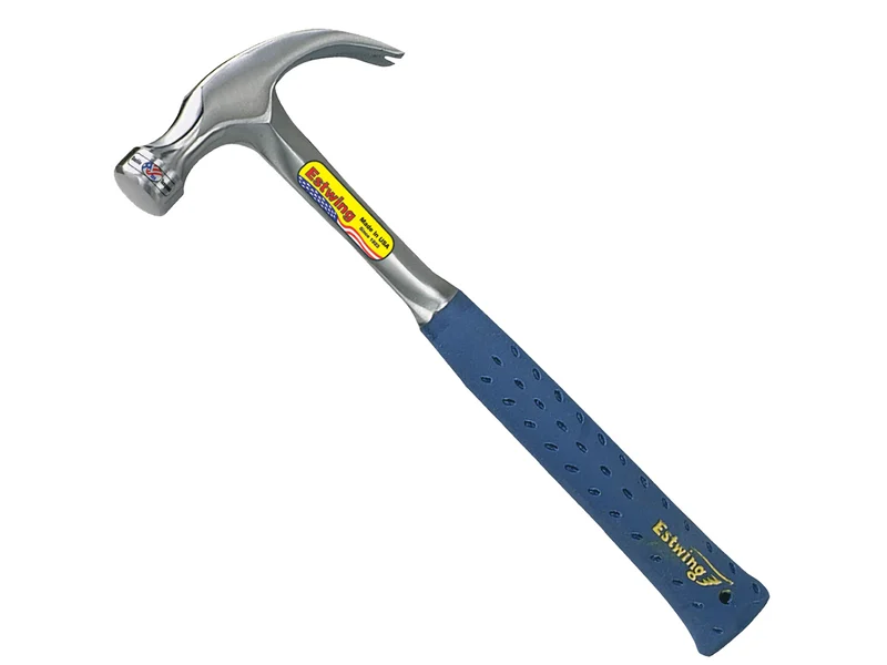 Estwing Estwing ESTE320C E3/20C Curved Claw Hammer - Vinyl Grip 20oz