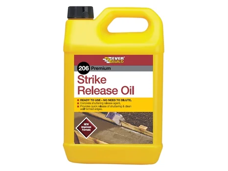 Everbuild HH0119103380 206 Strike Release Oil 5 Litre