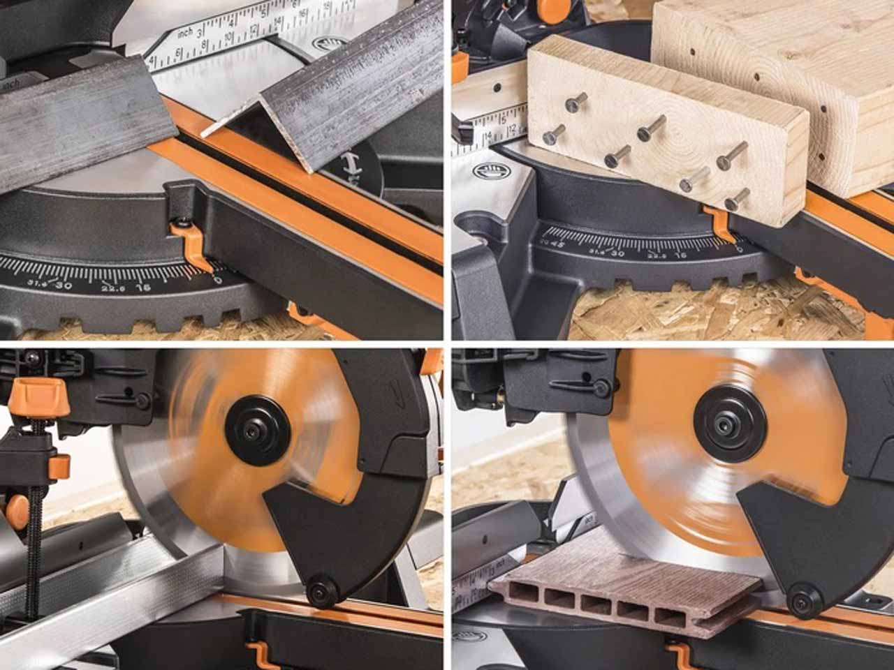 Evolution 255mm deals sliding mitre saw