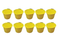 Faithfull FAI3GBUCKYEL/10 3 Gallon 15 litre Bucket Yellow x 10