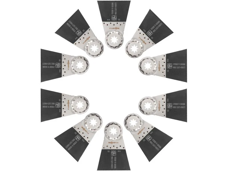 Fein 63502161240 Starlock 65mm E-Cut Bi-Metal Multi Tool Blade 10pk