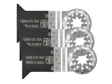 Fein 63502221230 Starlock 50mm E-Cut Wood Multi Tool Blade 5pk