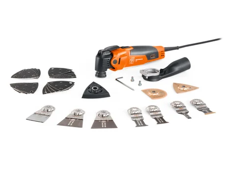 Fein MM500 Plus TOP 230V 230V Multimaster Oscillating Multi Tool Set 30pc