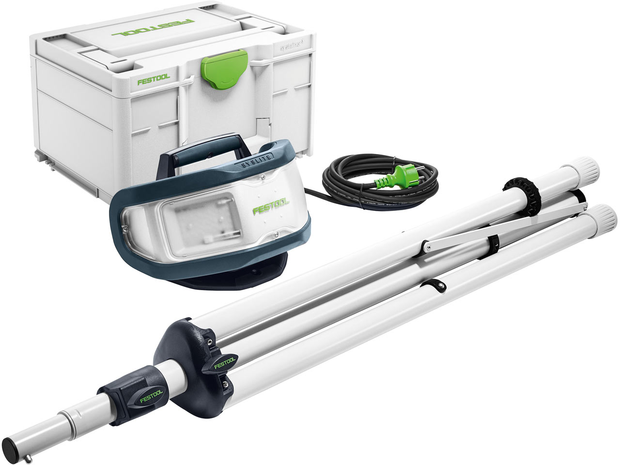 Festool DUO Set240V 240V SYSLITE Working Light Tripod Set