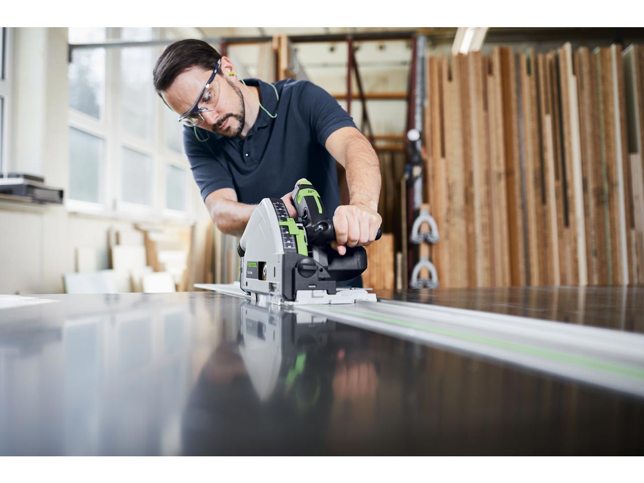 Festool plunge clearance saw rail