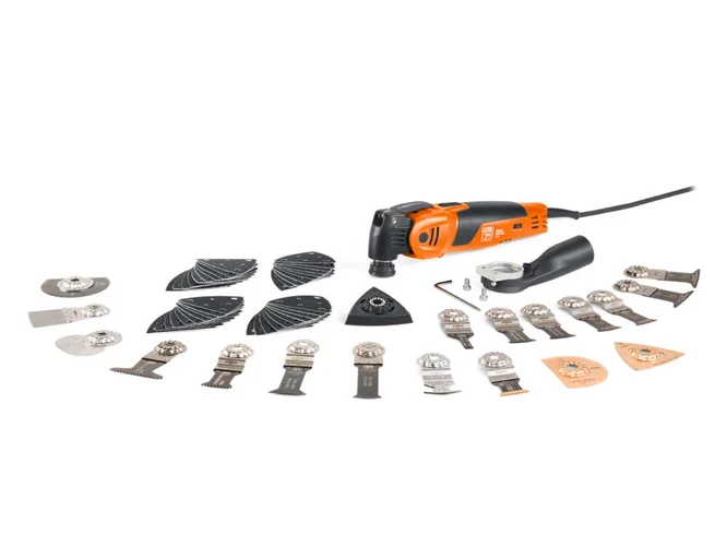 Fein MM 700 MAX TOP 450W 230V Multimaster Oscillating Multi Tool 60pc