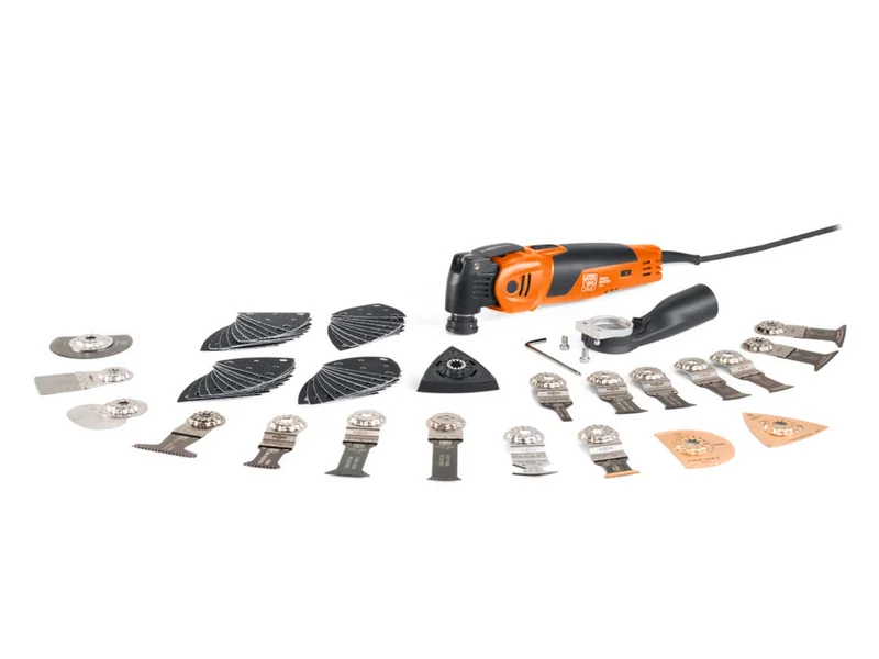 Fein MM 700 MAX TOP 450W 110V Multimaster Oscillating Multi Tool 60pc