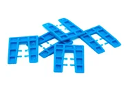 FFX HH0101100030 3mm Small U-Shaped Packing Shims Blue 500pk