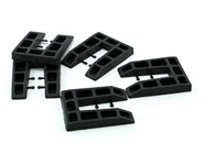 FFX HH0101100060 6mm Small U-Shaped Packing Shims Black 500pk