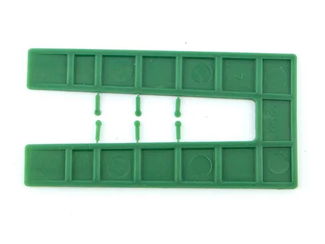 FFX HH0101100100 2mm Standard U-Shaped Packing Shims Green 500pk