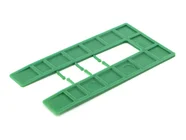 FFX HH0101100100 2mm Standard U-Shaped Packing Shims Green 500pk