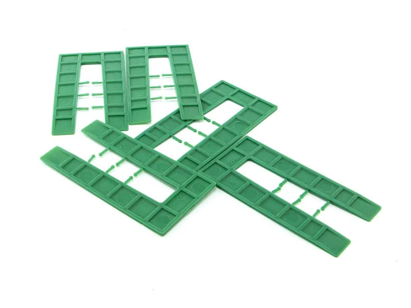 FFX HH0101100100 2mm Standard U-Shaped Packing Shims Green 500pk