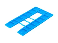 FFX HH0101100110 3mm Standard U-Shaped Packing Shims Blue 500pk