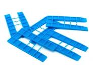 FFX HH0101100110 3mm Standard U-Shaped Packing Shims Blue 500pk