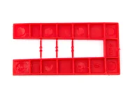 FFX HH0101100120 4mm Standard U-Shaped Packing Shims Red 500pk