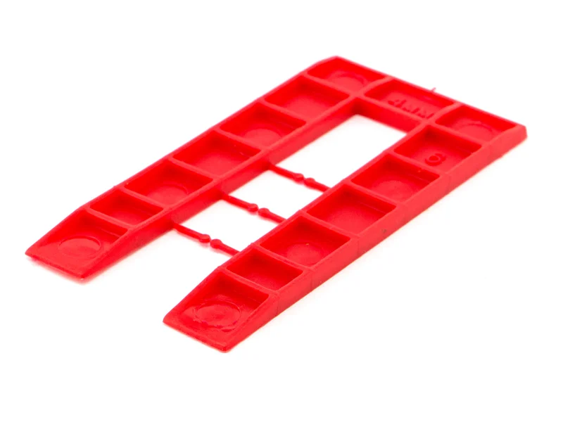 FFX HH0101100120 4mm Standard U-Shaped Packing Shims Red 500pk