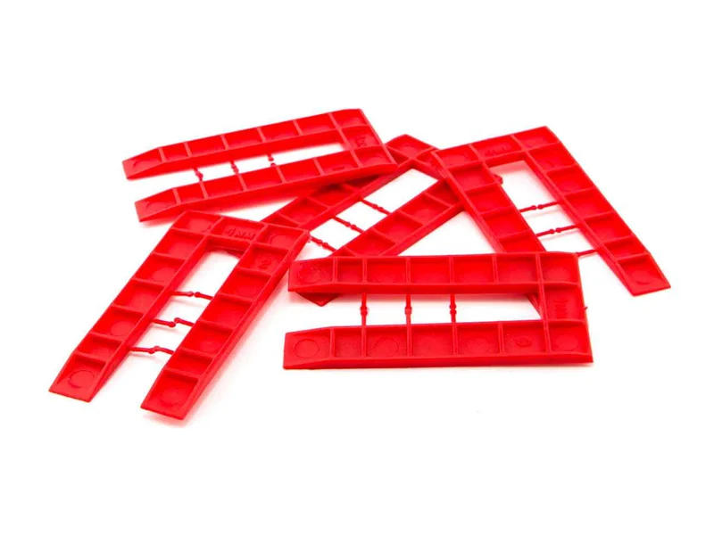 FFX HH0101100120 4mm Standard U-Shaped Packing Shims Red 500pk