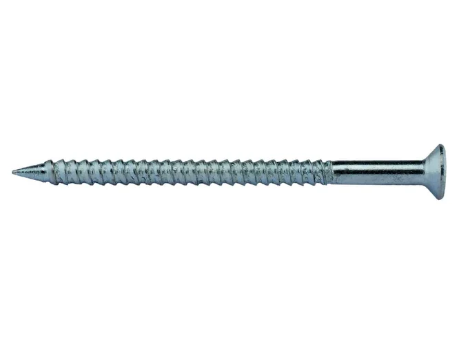 Hammer Screw CSK Pozi BZP 6.0 x 60mm 100pk