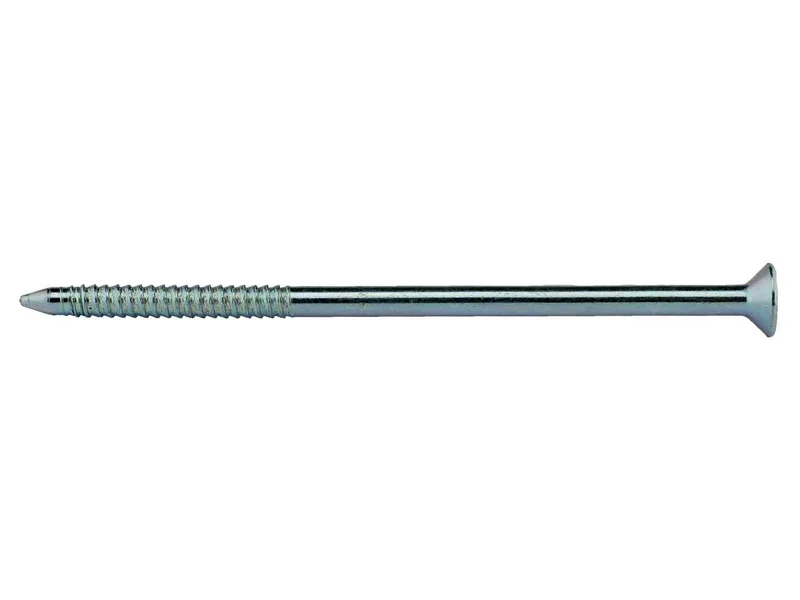 8 x 100mm BZP Hammer Screw CSK 100pk