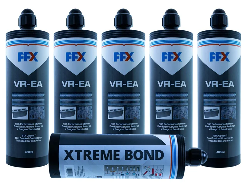 FFX VR-EA/6 Xtreme Bond Styrene Free Resin ETA Option 7 6pk