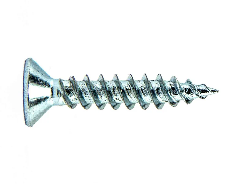 Woodscrew CSK Twin Pozi BZP 3.5 x 19mm 200pk