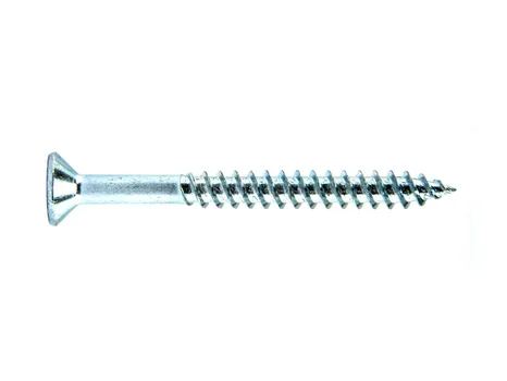 Woodscrew CSK Twin Pozi BZP 4.0 x 19mm 200pk